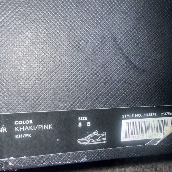 Coach Women's Khaki Pink Shoes Size 8 C142FP Sig C Rnr - Picture 5 of 7